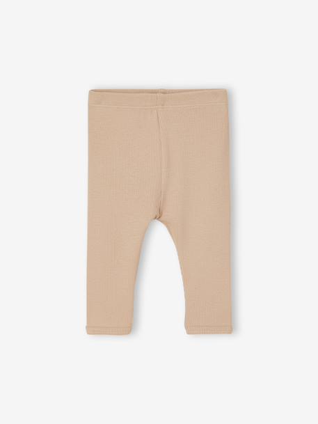 Lot 3 leggings bébé naissance écru - vertbaudet enfant 