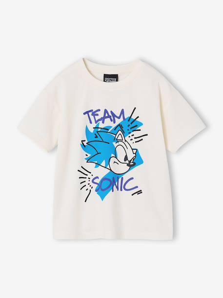 T-shirt garçon Sonic écru - vertbaudet enfant 
