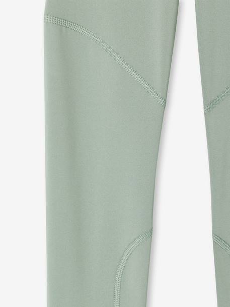 Legging fille essentiel anthracite+vert sauge+vieux rose - vertbaudet enfant 