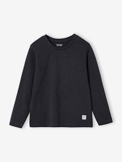 -T-shirt garçon unis manches longues personnalisable