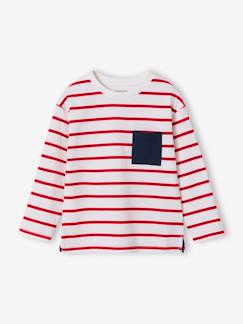 -T-shirt rayé garçon personnalisable