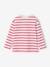 T-shirt rayé garçon personnalisable écru+rouge+vert d'eau - vertbaudet enfant 