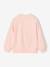 Sweater voor meisjes Tic & Tac lichtroze - vertbaudet enfant 