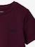 T-shirt garçon personnalisable manches courtes aubergine+blanc+BLEU+jaune pâle+rouge+sauge - vertbaudet enfant 