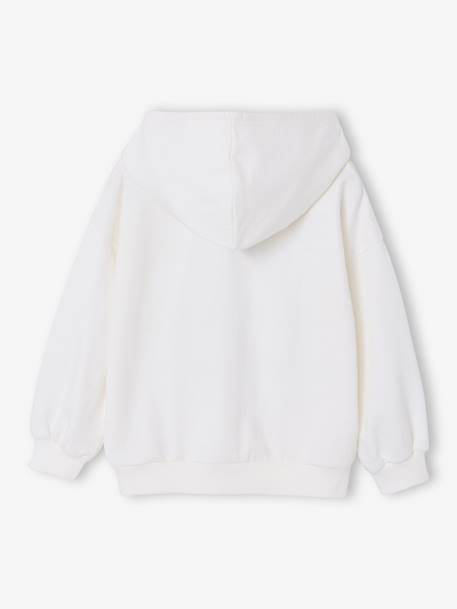 Sweat à capuche Kuromi écru - vertbaudet enfant 