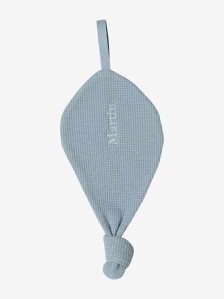Coffret cadeau naissance bleu grisé+ficelle - vertbaudet enfant 
