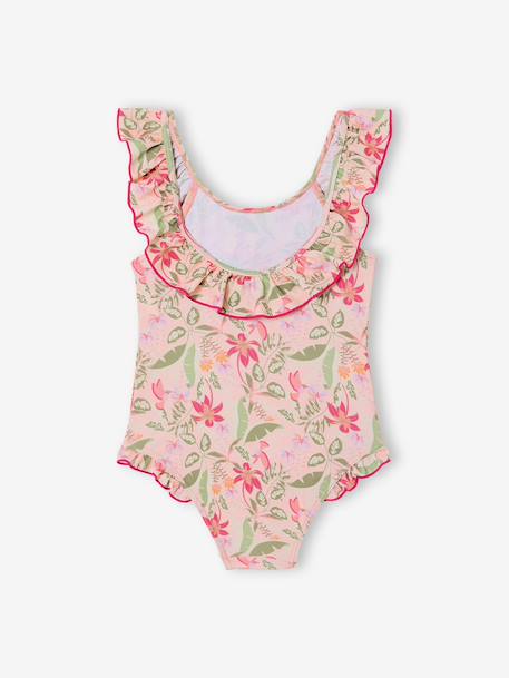 Badpak voor meisjes, 1 stuk lichtroze - vertbaudet enfant 