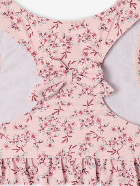 Maillot de bain fille 2 pièces rose pâle - vertbaudet enfant 