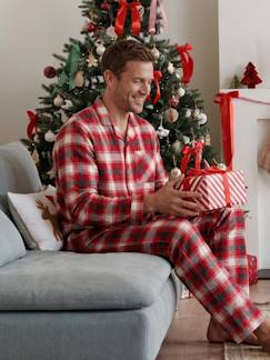 Flanellen herenpyjama capsulecollectie Kerstmis  - vertbaudet enfant