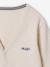 Gilet en maille col V BASICS blanc chiné+marine - vertbaudet enfant 