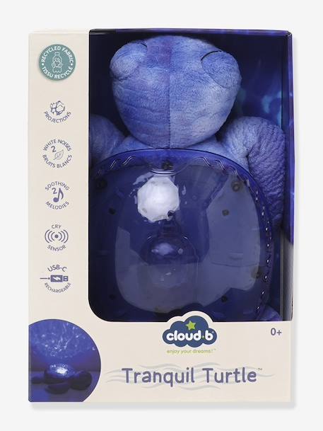 Veilleuse rechargeable Tranquil Turtle bleu+blush+vert+violet - vertbaudet enfant 
