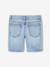 Bermuda in denim voor jongens met verstelbare taille double stone+stone - vertbaudet enfant 