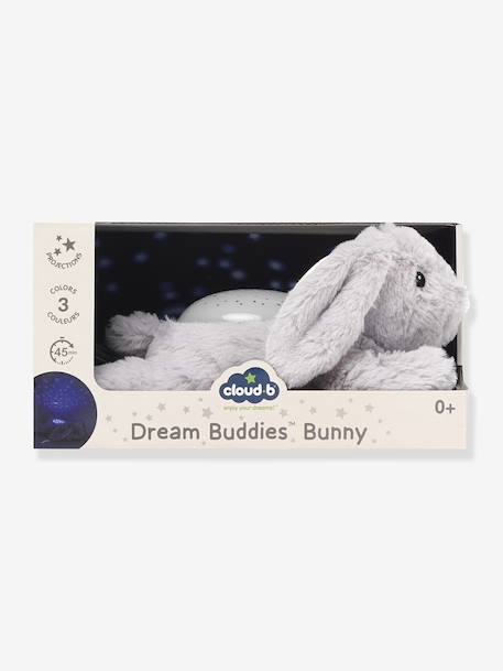 Veilleuse projecteur d'étoiles Dreams Buddies beige+BEIGE CLAIR UNI AVEC DECOR+rose pâle - vertbaudet enfant 