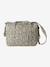 Sac à langer en gaze de coton JOIOSA beige imprimé+bleu nuit+bronze+écru - vertbaudet enfant 