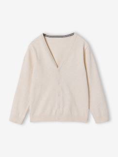 -Gilet en maille col V BASICS
