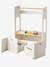 Portant et bureau enfant 2 en 1 Ourson blanc - vertbaudet enfant 