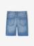 Bermuda en denim garçon taille ajustable double stone+stone - vertbaudet enfant 