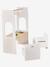 Kapstok en bureau kind 2 in 1 Ourson wit - vertbaudet enfant 