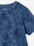 T-shirt garçon imprimé blanc chiné+bleu jean+lichen+menthe - vertbaudet enfant 