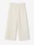 Pantalon fille large en gaze de  coton écru - vertbaudet enfant 