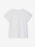 T-shirt met korte mouwen voor meisjes wit - vertbaudet enfant 