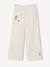 Pantalon fille large en gaze de  coton écru - vertbaudet enfant 