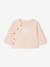 Ensemble bébé sweat et pantalon écru+rose pâle - vertbaudet enfant 
