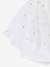 Jupe fille en tulle broderie lurex blanc - vertbaudet enfant 