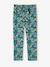 Pantalon fluide imprimé fleurs fille marine+rouge - vertbaudet enfant 