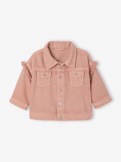 -Veste bébé fille volantée