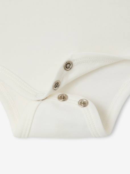 Body bébé garçon en coton bio écru - vertbaudet enfant 