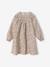 Ensemble fille robe et gilet sherpa écru - vertbaudet enfant 