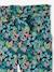 Pantalon fluide imprimé fleurs fille marine+rouge - vertbaudet enfant 