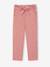 Pantalon fluide imprimé fleurs fille marine+rouge - vertbaudet enfant 