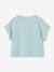 T-shirt fille motifs sequins écru+lilas+vert d'eau - vertbaudet enfant 