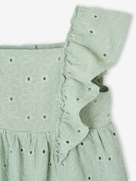Combinaison longue bébé fille vert sauge - vertbaudet enfant 