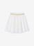 Jupe fille en tulle broderie lurex blanc - vertbaudet enfant 