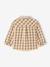 Hemd babyjongen katoengaas beige, geruit - vertbaudet enfant 