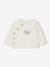 Babyset sweater en broek ecru+lichtroze - vertbaudet enfant 