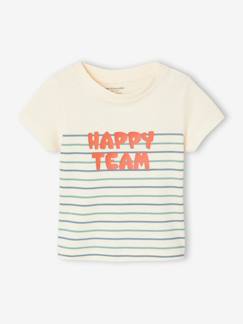 -T-shirt baby jongen van biologisch katoen