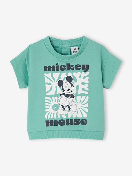 Ensemble short bébé Mickey menthe - vertbaudet enfant 