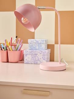 -Lampe à poser en métal bicolore