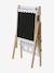 Tableau pliable et réglable en hauteur 3 en 1 en bois FSC® blanc+multicolore+Rose - vertbaudet enfant 