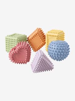 Jouet-Premier âge-Premières manipulations-Set de 6 formes sensorielles