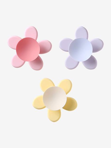 Set van 3 bloem spinners meerkleurig - vertbaudet enfant 