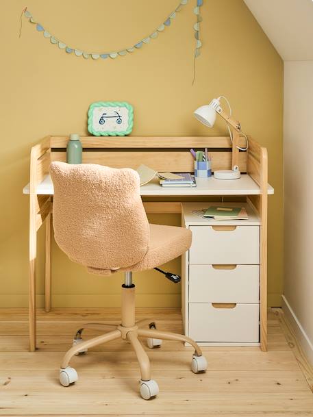 Bureau évolutif maternelle et primaire blanc - vertbaudet enfant 