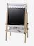 Tableau pliable et réglable en hauteur 3 en 1 en bois FSC® blanc+multicolore+Rose - vertbaudet enfant 