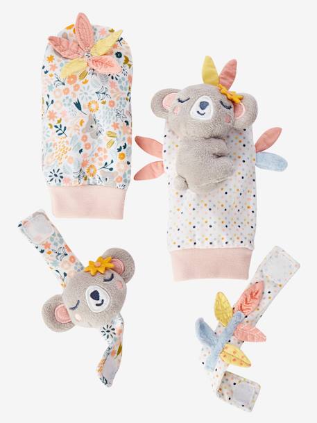 Hochets mains et pieds Koala ROSE - vertbaudet enfant 