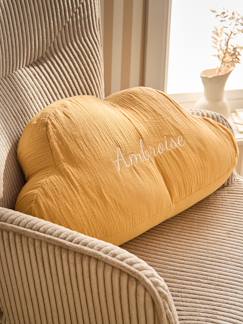 Linge de maison et décoration-Décoration-Matelas de sol, coussin-Coussin nuage en gaze de coton personnalisable