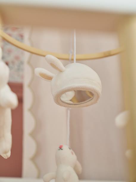 Mobile musical LAPIN bois - vertbaudet enfant 